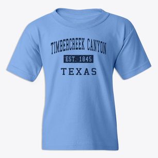 Timbercreek Canyon Texas Classic Established Youth T-shirt