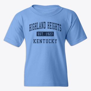 Highland Heights Kentucky Classic Established Youth T-shirt