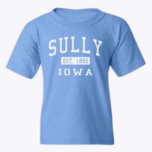 Sully Iowa Classic Established Youth T-shirt