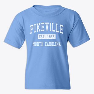 Pikeville North Carolina Classic Established Youth T-shirt