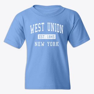 West Union New York Classic Established Youth T-shirt