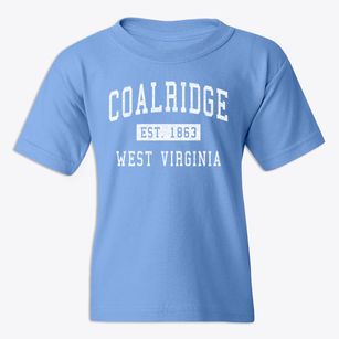 Coalridge West Virginia Classic Established Youth T-shirt