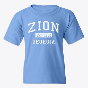 Zion Georgia Classic Established Youth T-shirt