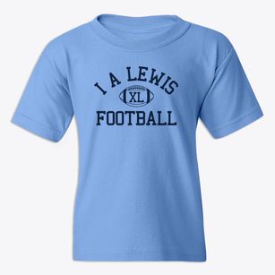 I A Lewis School Classic Football Youth T-shirt