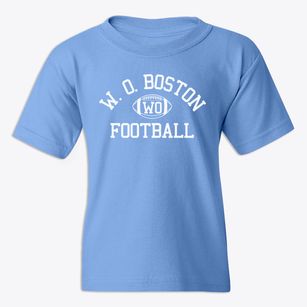 W. O Boston High School Classic Football Youth T-shirt