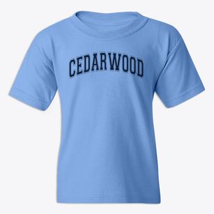 Cedarwood School Varsity Arch Youth T-shirt