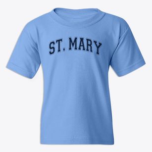 St Mary Parish Varsity Arch Youth T-shirt