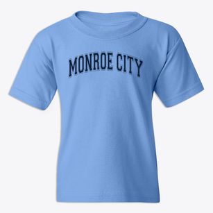 Monroe City Elementary School Varsity Arch Youth T-shirt