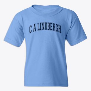 C A Lindbergh Elementary School Varsity Arch Youth T-shirt