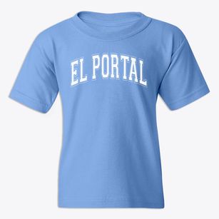 El Portal Elementary School Varsity Arch Youth T-shirt