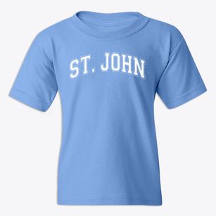St John The Evangelist Parish Varsity Arch Youth T-shirt