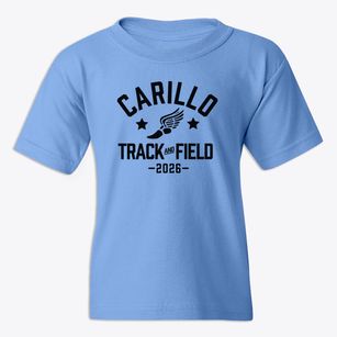 Carillo Intermediate Magnet School Track and Field Youth T-shirt