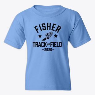 Fisher Elementary School Track and Field Youth T-shirt