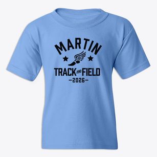 Martin Luther King Elementary School Track and Field Youth T-shirt