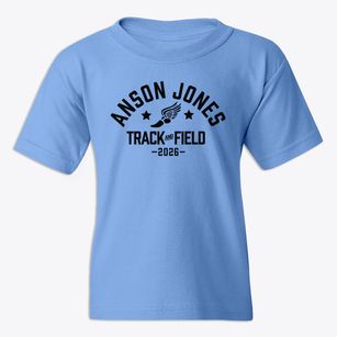 Anson Jones Elementary School Track and Field Youth T-shirt