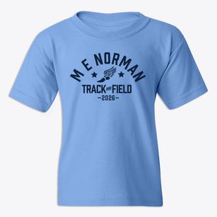 M E Norman Elementary School Track and Field Youth T-shirt