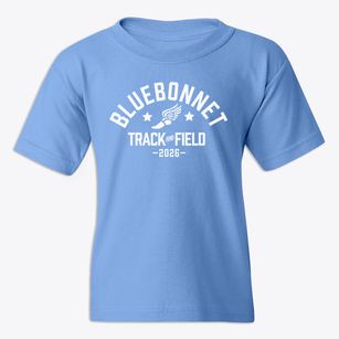 Bluebonnet Elementary School Track and Field Youth T-shirt