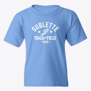 Sublette High School Track and Field Youth T-shirt