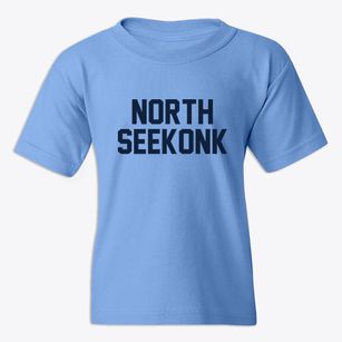 North Seekonk Massachusetts Classic Block Youth T-shirt