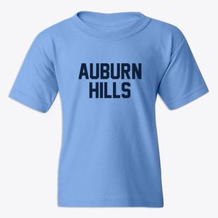 Auburn Hills Michigan Classic Block Youth T-shirt