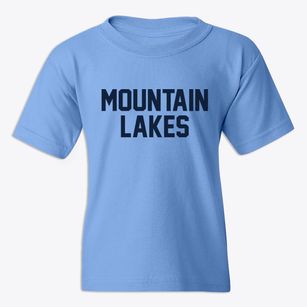 Mountain Lakes New Hampshire Classic Block Youth T-shirt