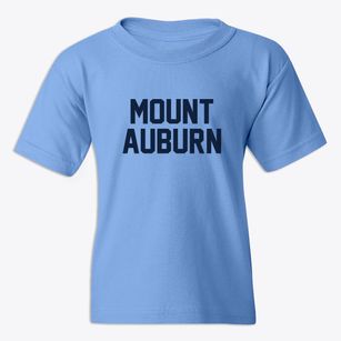 Mount Auburn Iowa Classic Block Youth T-shirt