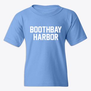 Boothbay Harbor Maine Classic Block Youth T-shirt