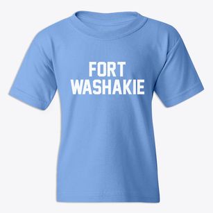 Fort Washakie Wyoming Classic Block Youth T-shirt