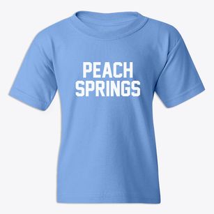 Peach Springs Arizona Classic Block Youth T-shirt