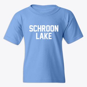 Schroon Lake New York Classic Block Youth T-shirt