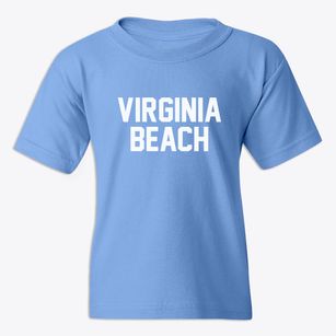 Virginia Beach Virginia Classic Block Youth T-shirt