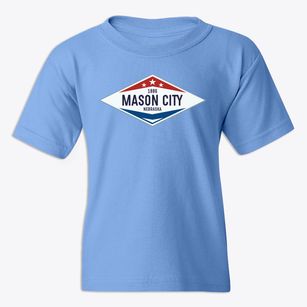 Mason City Nebraska Diamond Star Youth T-shirt
