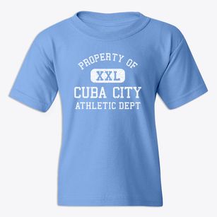 Cuba City Wisconsin Athletic Dept Youth T-shirt