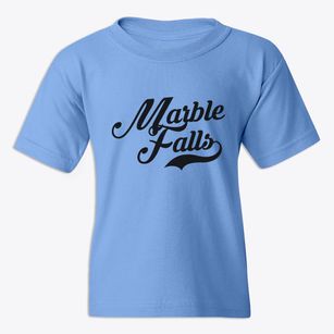 Marble Falls Texas Vintage Team Youth T-shirt
