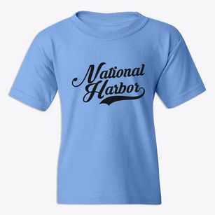 National Harbor Maryland Vintage Team Youth T-shirt