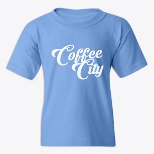 Coffee City Texas Vintage Team Youth T-shirt