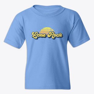 Lone Rock Iowa Sublime Sunset Youth T-shirt