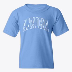 Altadena California Trendy Block Youth T-shirt