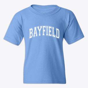 Bayfield Wisconsin Varsity Youth T-shirt