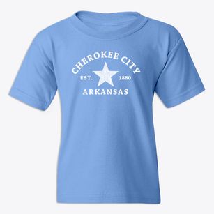 Cherokee City Arkansas Star Youth T-shirt