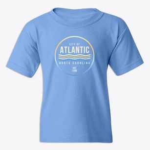 Atlantic North Carolina Color Fade Youth T-shirt