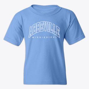 Abbeville Mississippi Inline Youth T-shirt