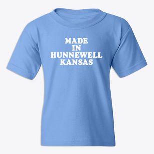 Hunnewell Kansas Classic 70s Youth T-shirt
