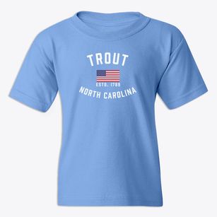 Trout North Carolina Patriot Youth T-shirt