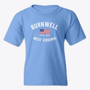 Burnwell West Virginia Patriot Youth T-shirt