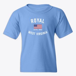 Royal West Virginia Patriot Youth T-shirt