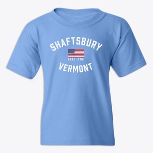 Shaftsbury Vermont Patriot Youth T-shirt