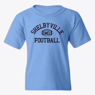 Shelbyville Missouri Football Youth T-shirt