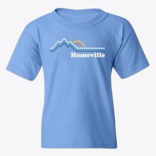 Homeville Virginia Mountain View Youth T-shirt