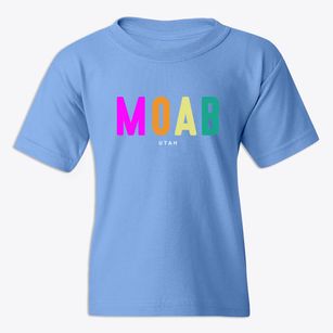 Moab Utah Color Pop Youth T-shirt